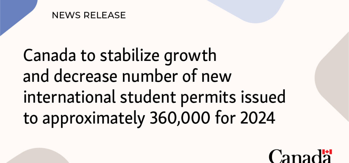 News Release – Canada to stabilize growth